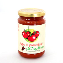 Load image into Gallery viewer, Spicy Arrabbiata Tomato Organic Sauce 290g
