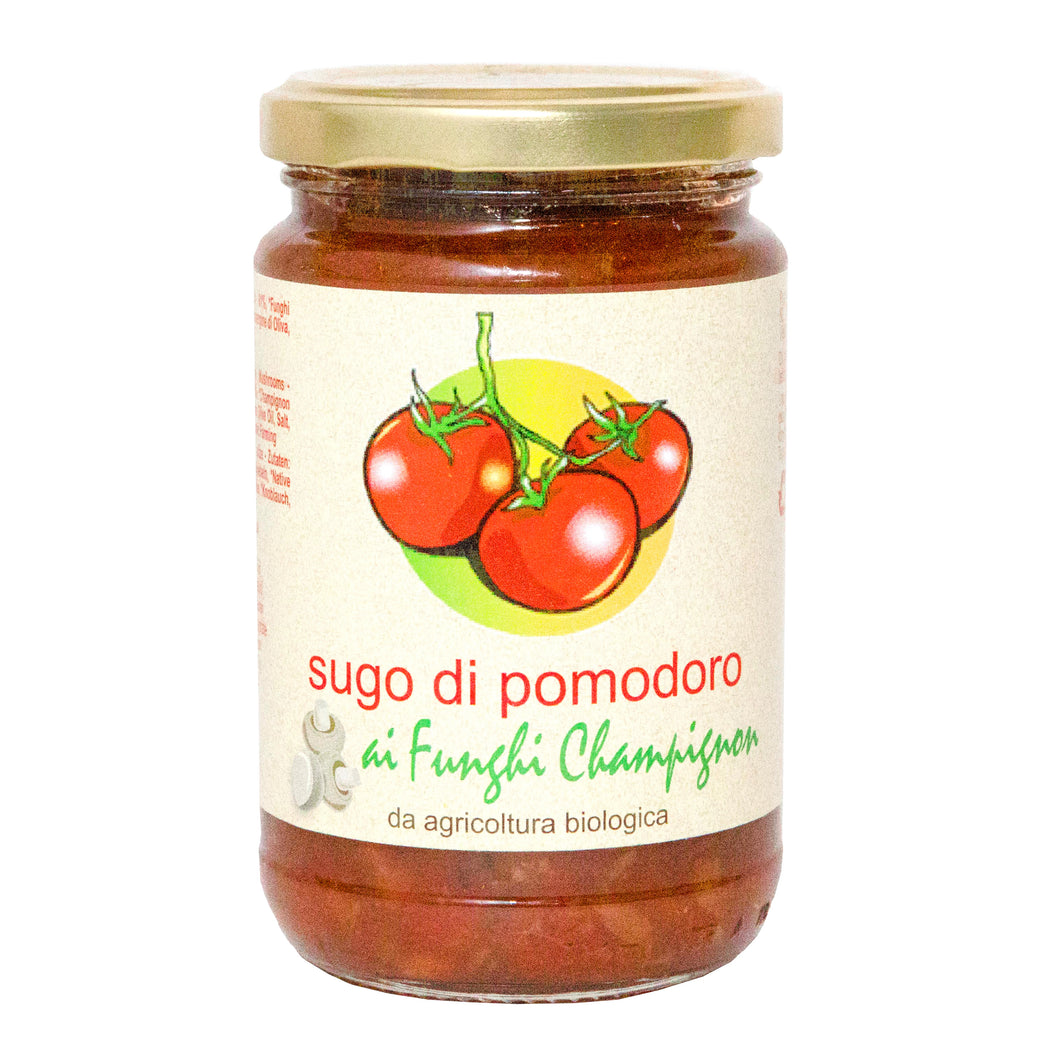 Organic Tomato and Champignon Mushroom Sauce 290g