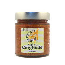 Carica l'immagine nel visualizzatore di Gallery, Ragù di Cinghiale Toscano 210g