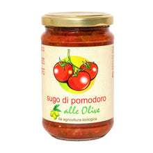 Load image into Gallery viewer, Organic Tomato and Olive Sauce 290g