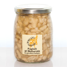 Carica l'immagine nel visualizzatore di Gallery, Fagioli al Naturale Bio 500g