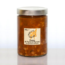 Carica l'immagine nel visualizzatore di Gallery, Zuppa di Farro e Porcini Bio 540g