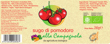 Load image into Gallery viewer, Organic Tomato Campagnola Sauce 290g
