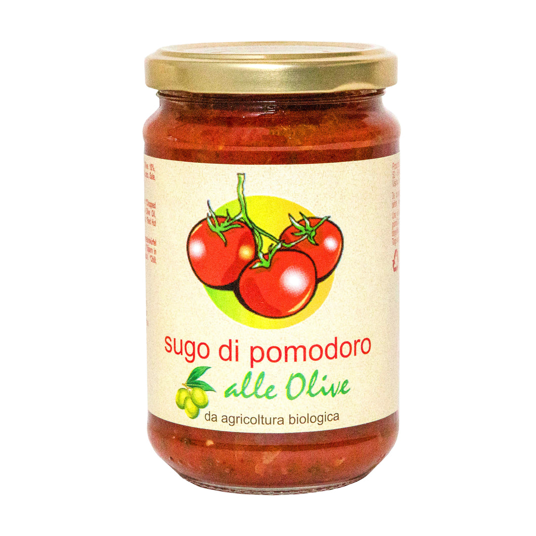 Organic Tomato and Olive Sauce 290g