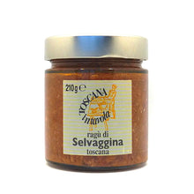 Carica l&#39;immagine nel visualizzatore di Gallery, Ragù di Selvaggina Toscana 210g
